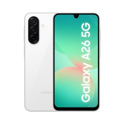 Smartphone Samsung Galaxy A26 5G/SM-A266B 6GB/128GB 6.7" Dual SIM White Smartphone Samsung Galaxy A26 5G/SM-A266B 6GB/128GB 6.7" Dual SIM White